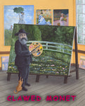 Clawed Monet painting by Patrick O'Rourke