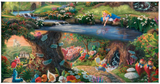 Disney - Alice in Wonderland gallery wrapped canvas from Thomas Kinkade Studios