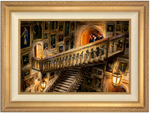 Harry Potter Hogwarts Castle Grand Staircase custom framing