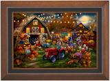 Disney Mickey and Minnie Pumpkin Festival - Limited Edition Canvas