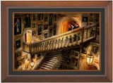 Harry Potter Hogwarts Castle Grand Staircase custom framing