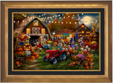 Disney Mickey and Minnie Pumpkin Festival - Limited Edition Canvas