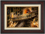 Harry Potter Hogwarts Castle Grand Staircase custom framing