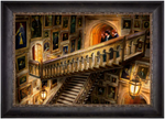 Harry Potter Hogwarts Castle Grand Staircase custom framing