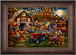 Disney Mickey and Minnie Pumpkin Festival - Limited Edition Canvas