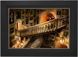 Harry Potter Hogwarts Castle Grand Staircase custom framing