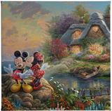 Mickey and Minnie Sweetheart Cove canvas print