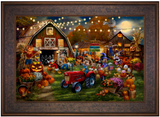 Disney Mickey and Minnie Pumpkin Festival - Limited Edition Canvas