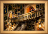 Harry Potter Hogwarts Castle Grand Staircase custom framing