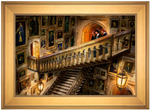 Harry Potter Hogwarts Castle Grand Staircase custom framing