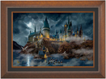 Harry Potter Hogwarts Castle - Thomas Kinkade Studios Limited Edition Canvas - Framed