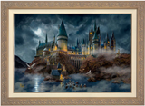 Harry Potter Hogwarts Castle - Thomas Kinkade Studios Limited Edition Canvas - Framed