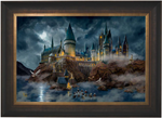 Harry Potter Hogwarts Castle - Thomas Kinkade Studios Limited Edition Canvas - Framed