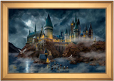 Harry Potter Hogwarts Castle - Thomas Kinkade Studios Limited Edition Canvas - Framed