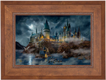 Harry Potter Hogwarts Castle - Thomas Kinkade Studios Limited Edition Canvas - Framed