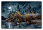 Harry Potter Hogwarts Castle - Thomas Kinkade Studios Limited Edition Canvas - Standard Frame