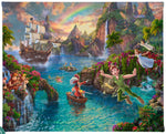 Peter Pan's Never Land Gallery Wrapped Canvas from Thomas Kinkade Studios