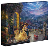 Disney Beauty and the Beast Gallery Wrapped Canvas available from Thomas Kinkade Studios