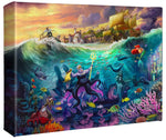 Disney Ursula from the Little Mermaid Gallery Wrapped Canvas available from Thomas Kinkade Studios