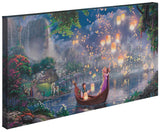 Disney Tangled Gallery Wrapped Canvas available from Thomas Kinkade Studios