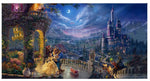 Disney Beauty and the Beast Gallery Wrapped Canvas available from Thomas Kinkade Studios