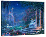 Disney Cinderella Gallery Wrapped Canvas available from Thomas Kinkade Studios