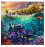 Disney Ursula from the Little Mermaid Gallery Wrapped Canvas available from Thomas Kinkade Studios