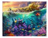 Disney Ursula from the Little Mermaid Gallery Wrapped Canvas available from Thomas Kinkade Studios