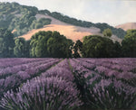 Lavender at Dusk Limited Edition Artwork by Susan Hoehn