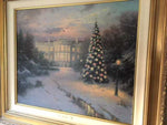 Rare Thomas Kinkade Signed Lights of Liberty Limited Edition Gallery Proof Canvas