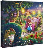 Mad Hatter's Tea Party from Disney's Alice in Wonderland - canvas print