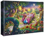 Mad Hatter's Tea Party from Disney's Alice in Wonderland - canvas print