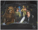 Strike Team - Gallery Wrapped Canvas featuring iconic hero's from Star Wars 