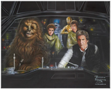 Strike Team - Gallery Wrapped Canvas featuring iconic hero's from Star Wars 