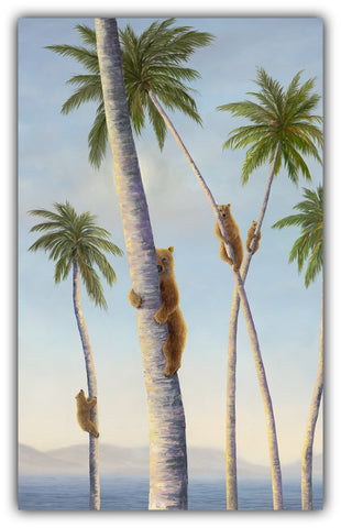 Sway bear painting by Robert Bissell