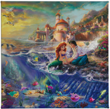 Disney the Little Mermaid Gallery Wrapped Canvas - Thomas Kinkade Studios