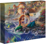 Disney the Little Mermaid Gallery Wrapped Canvas - Thomas Kinkade Studios