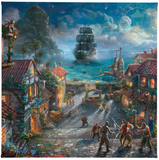 Disney Pirates of the Caribbean Gallery Wrapped Canvas from Thomas Kinkade Studios.