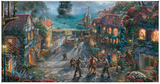 Disney Pirates of the Caribbean Gallery Wrapped Canvas from Thomas Kinkade Studios.