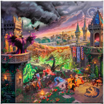 Disney Maleficent from Sleeping Beauty - canvas print from Thomas Kinkade Studios