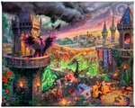 Disney Maleficent from Sleeping Beauty - canvas print from Thomas Kinkade Studios