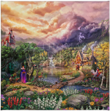 The Evil Queen from classic Disney movie Snow White - from Thomas Kinkade Studios